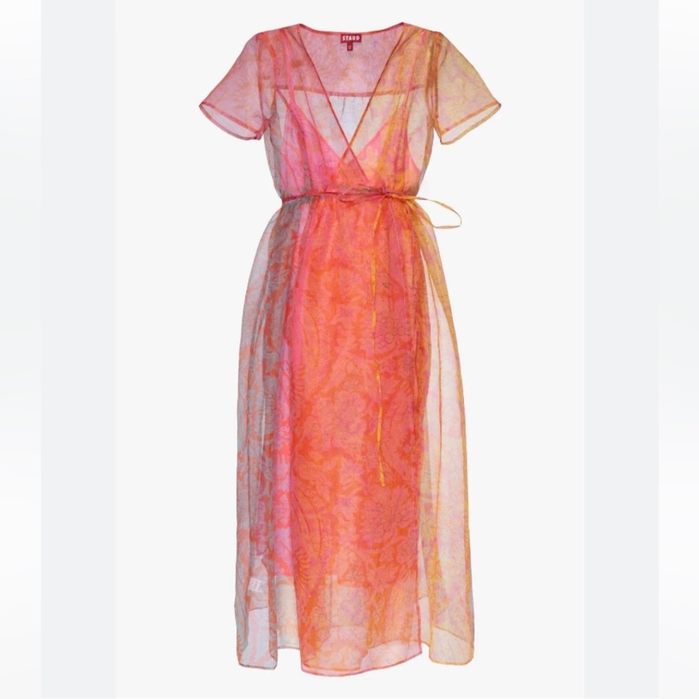NWOT STAUD Filippa Organza Dress XS
